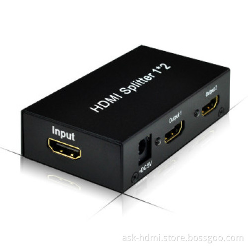 1x2 HDMI video Splitter 1.3v